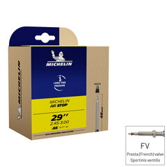 Камера для велопокрышки Michelin Air Stop GAL-FV 48 мм 29 х 2,4/3,0 цена и информация | Покрышки, шины для велосипеда | pigu.lt