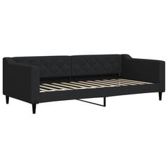 Sofa-lova vidaXL, 90x200 cm, juoda цена и информация | Кровати | pigu.lt