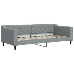 Sofa-lova vidaXL, 90x200 cm, pilka kaina ir informacija | Lovos | pigu.lt