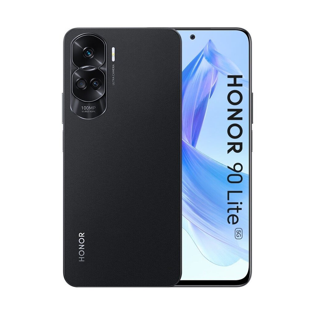 Honor 90 Lite 8/256GB 5G Black kaina ir informacija | Mobilieji telefonai | pigu.lt