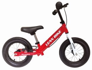 Балансировочный велосипед CROWN, красный цена и информация | Балансировочные велосипеды | pigu.lt