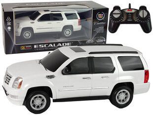 Машина с дистанционным управлением Cadillac, белая цена и информация | Игрушки для мальчиков | pigu.lt
