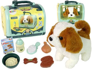 Interaktyvus šuniukas su priedais LeanToys kaina ir informacija | Žaislai mergaitėms | pigu.lt