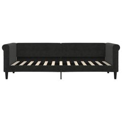 Sofa-lova vidaXL, 80x200 cm, juoda цена и информация | Кровати | pigu.lt