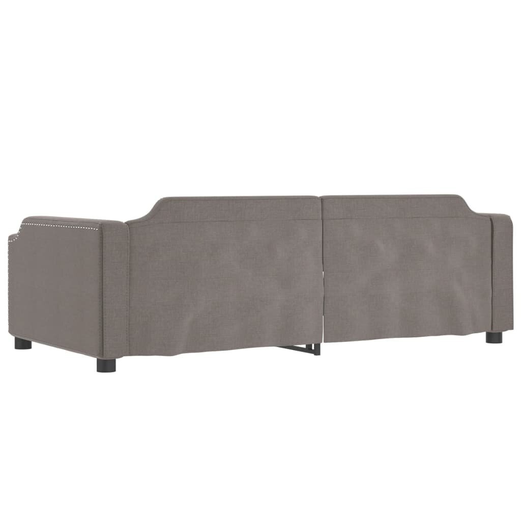 Sofa-lova vidaXL, 80x200 cm, ruda kaina ir informacija | Lovos | pigu.lt