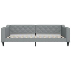 Sofa-lova vidaXL, 100x200 cm, pilka цена и информация | Кровати | pigu.lt