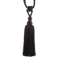 Черный декоративный шнур Диана. цена и информация | Принадлежности для изготовления украшений, бисероплетения | pigu.lt