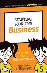 Starting Your Own Business: Become an Entrepreneur! kaina ir informacija | Knygos paaugliams ir jaunimui | pigu.lt