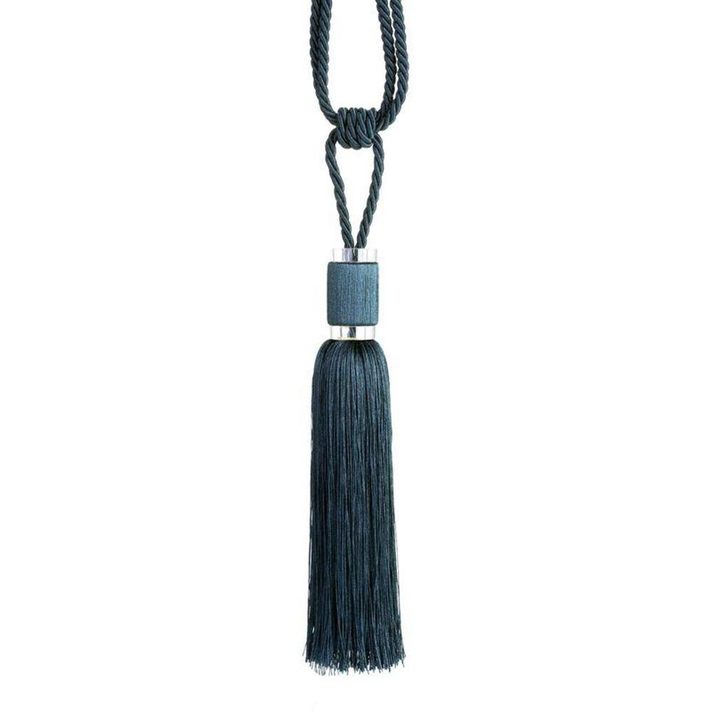 Dekoratyvinė virvė Dina 60x25 cm tamsiai mėlyna kaina ir informacija | Papuošalų gamybai, vėrimui | pigu.lt