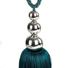 Dekoratyvinė virvelė Emilia, 60 x 26 cm, šviesiai turkio spalvos kaina ir informacija | Papuošalų gamybai, vėrimui | pigu.lt