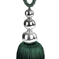 Dekoratyvinė virvelė Emilia, 60 x 26 cm, tamsiai turkio spalvos kaina ir informacija | Papuošalų gamybai, vėrimui | pigu.lt