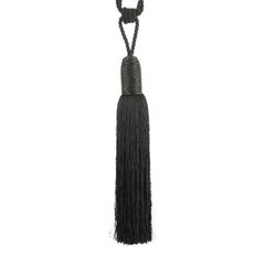 Декоративная верёвка Лара 70х33 см чёрная цена и информация | Принадлежности для изготовления украшений, бисероплетения | pigu.lt