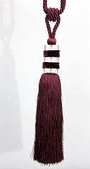 Dekoratyvinė virvelė, ilgis 70 cm, violetinė kaina ir informacija | Papuošalų gamybai, vėrimui | pigu.lt