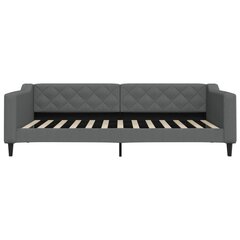 Sofa-lova vidaXL, 100x200 cm, pilka kaina ir informacija | Lovos | pigu.lt