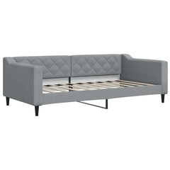 Sofa-lova vidaXL, 90x190 cm, pilka цена и информация | Кровати | pigu.lt