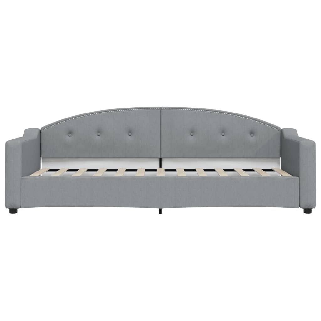 Sofa-lova vidaXL, 80x200 cm, pilka kaina ir informacija | Lovos | pigu.lt