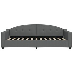 Sofa-lova vidaXL, 90x200 cm, pilka kaina ir informacija | Lovos | pigu.lt