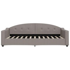 Sofa-lova vidaXL, 90x200 cm, ruda kaina ir informacija | Lovos | pigu.lt