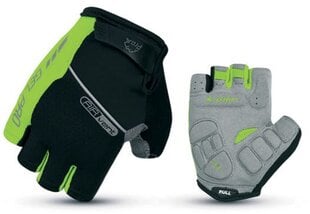 Pirštinės ProX Selected Short, S, juodos/žalios цена и информация | Велосипедные перчатки | pigu.lt