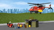 60108 LEGO® CITY Ugniagesių greitojo reagavimo būrys цена и информация | Konstruktoriai ir kaladėlės | pigu.lt