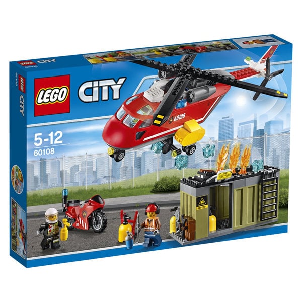 60108 LEGO® CITY Ugniagesių greitojo reagavimo būrys