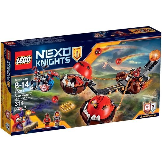 70314 LEGO® NEXO KNIGHTS Beast Master's Chaos Chariot kaina ir informacija | Konstruktoriai ir kaladėlės | pigu.lt