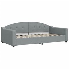 Sofa-lova vidaXL, 100x200 cm, pilka kaina ir informacija | Lovos | pigu.lt