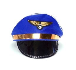 Karnavalinė kepurė Lėktuvo Pilotas, 1vnt. цена и информация | Карнавальные костюмы | pigu.lt