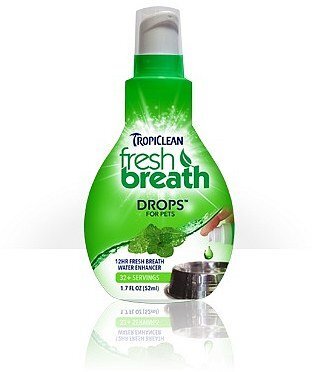 Tropiclean Fresh Breath Drops 52 ml kaina ir informacija | Priežiūros priemonės gyvūnams | pigu.lt