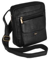 Мужская сумка Peterson R99, черная цена и информация | Мужские сумки | pigu.lt
