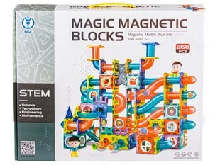 Magnetiniai mokomieji konstrukciniai blokeliai Stem, 268 d. цена и информация | Конструкторы и кубики | pigu.lt