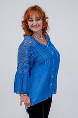 Tunika moterims New Collection, mėlyna kaina ir informacija | Tunikos | pigu.lt