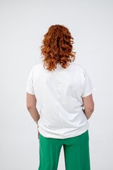 Блузка для женщин Бабочки, белая цена и информация | Женские блузки, рубашки | pigu.lt