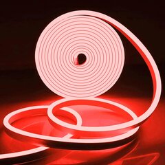 Светодиодная лента Neon Flexible 5м., красная цена и информация | Светодиодные ленты | pigu.lt