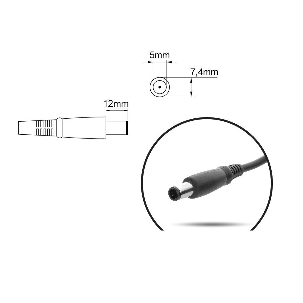 Dell, RJ-45, 1 m цена и информация | Kabeliai ir laidai | pigu.lt