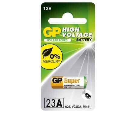 Baterija GP A23 12V 10vnt. цена и информация | Elementai | pigu.lt