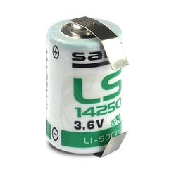 Baterija Saft LS14250 3.6V su kontaktais kaina ir informacija | SAFT Santechnika, remontas, šildymas | pigu.lt