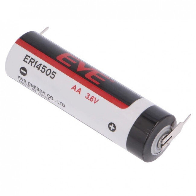 Baterija EVE ER14505 3.6V su kontaktais 1x1 kaina ir informacija | Elementai | pigu.lt