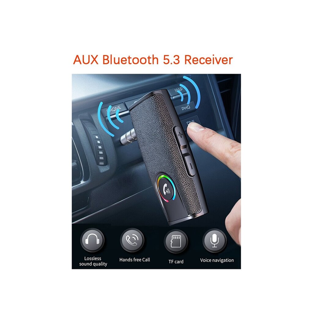 Powermax GR03 AUX 3.5mm kaina ir informacija | Adapteriai, USB šakotuvai | pigu.lt