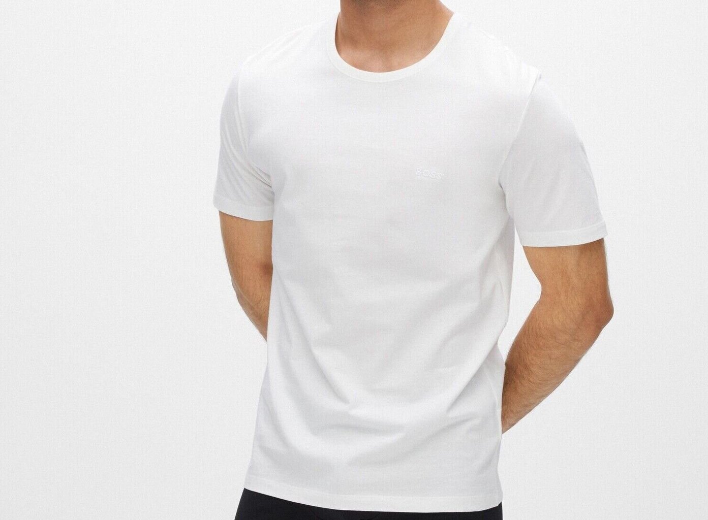 Marškinėliai vyrams Hugo Boss 50475284, įvairių spalvų, 3 vnt. kaina ir informacija | Vyriški apatiniai marškinėliai | pigu.lt
