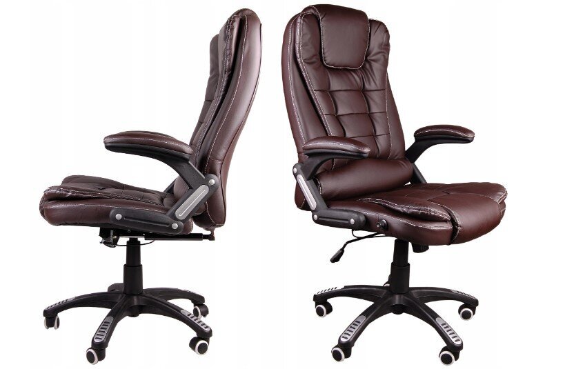Biuro kėdė Giosedio BSB003, ruda kaina ir informacija | Biuro kėdės | pigu.lt