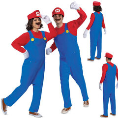 Karnavalinis kostiumas Super Mario, 175-180 cm цена и информация | Карнавальные костюмы | pigu.lt