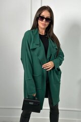 Kardiganas moterims 25631, žalias kaina ir informacija | Megztiniai moterims | pigu.lt