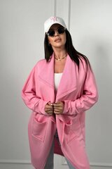 Kardiganas moterims 25634, rožinis kaina ir informacija | Megztiniai moterims | pigu.lt