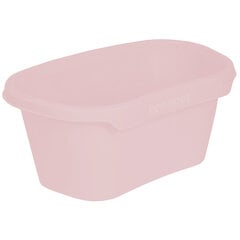 TILDA Бак для белья 57,5см 30,5л розовый цена и информация | Аксессуары для ванной комнаты | pigu.lt