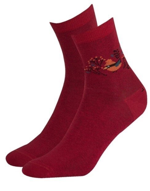 Kojinės moterims, raudonos kaina ir informacija | Moteriškos kojinės | pigu.lt