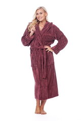 Халат из бамбукового волокна с капюшоном для женщин Elite Bamboo, красный  цена и информация | Женские халаты | pigu.lt
