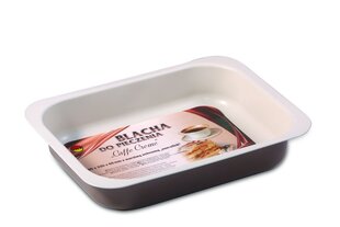 Blacha forma do pieczenia tłoczona 29cm x 22cm x 60cm brązowa цена и информация | Формы, посуда для выпечки | pigu.lt