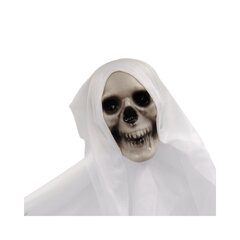 Helovino pakabinama dekoracija kaukolė, balta kaina ir informacija | Dekoracijos šventėms | pigu.lt