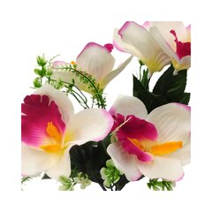 Dirbtinė orchidėjų puokštė, 33 cm kaina ir informacija | Dirbtinės gėlės | pigu.lt